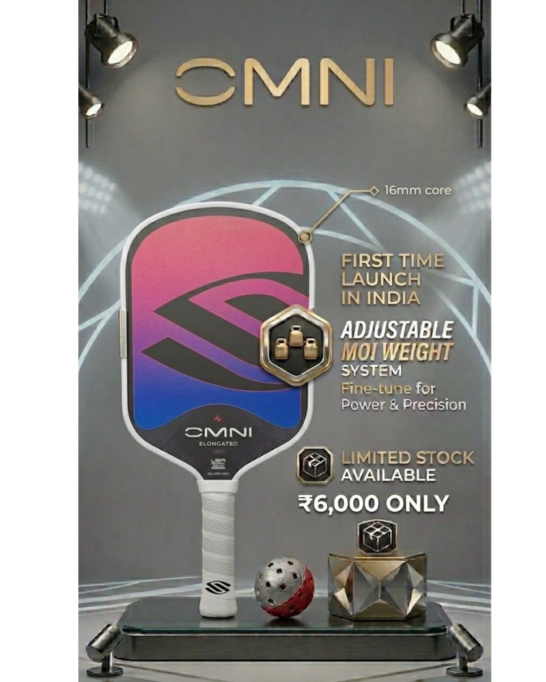 OMNI Pickleball Paddle